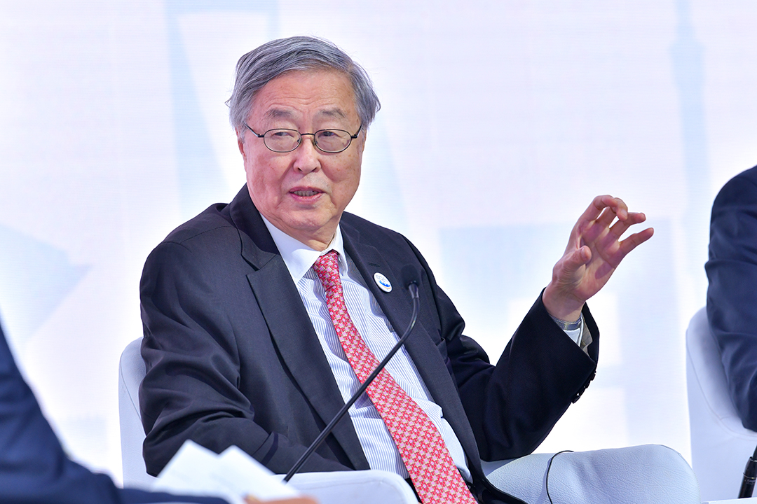 Zhou Xiaochuan, former governor of the People’s Bank of China, at the Boao Forum for Asia in Saudi Arabia on Monday. Photo: Boao Forum for Asia